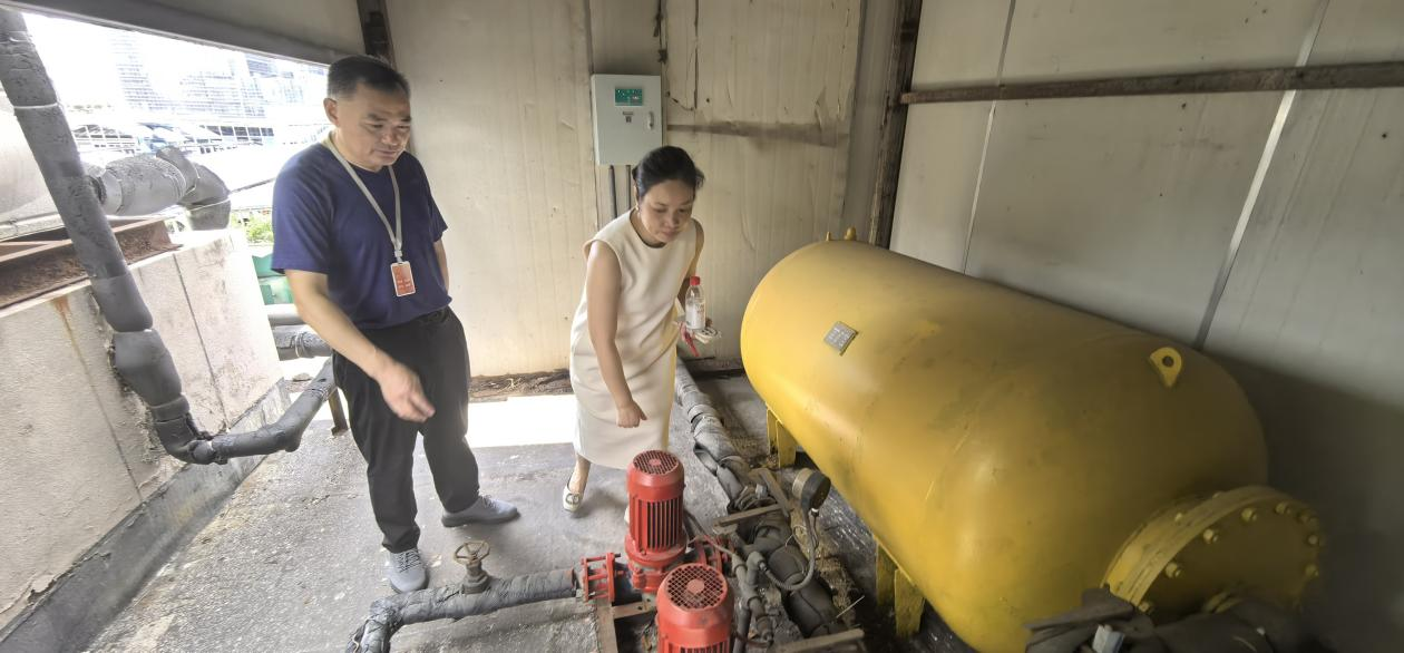 節前安全生產檢查 筑牢安全防線