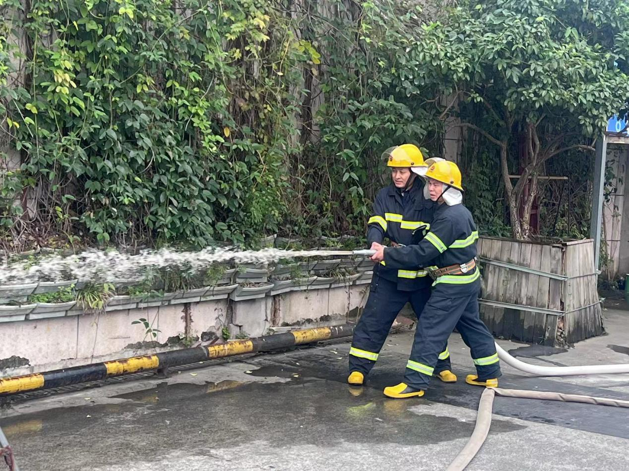 錢江商城、水晶城聯合消防演練共筑平安防線