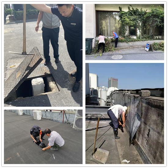 建華文創集團組織開展防臺、抗臺準備工作