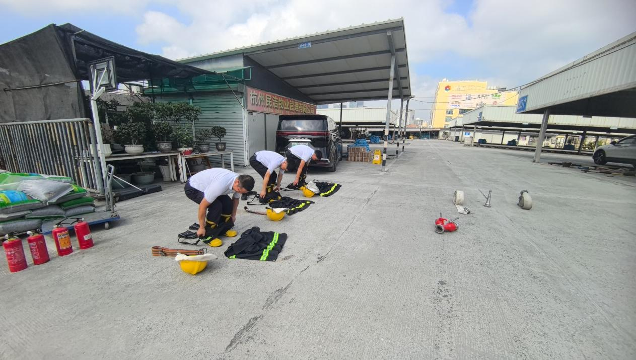以賽促防強技能 積極備戰消防運動會
